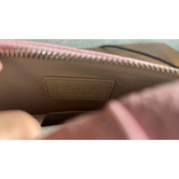 By far cush peony grained leather shoulder bag one size soft pink - Picture 9 of 10